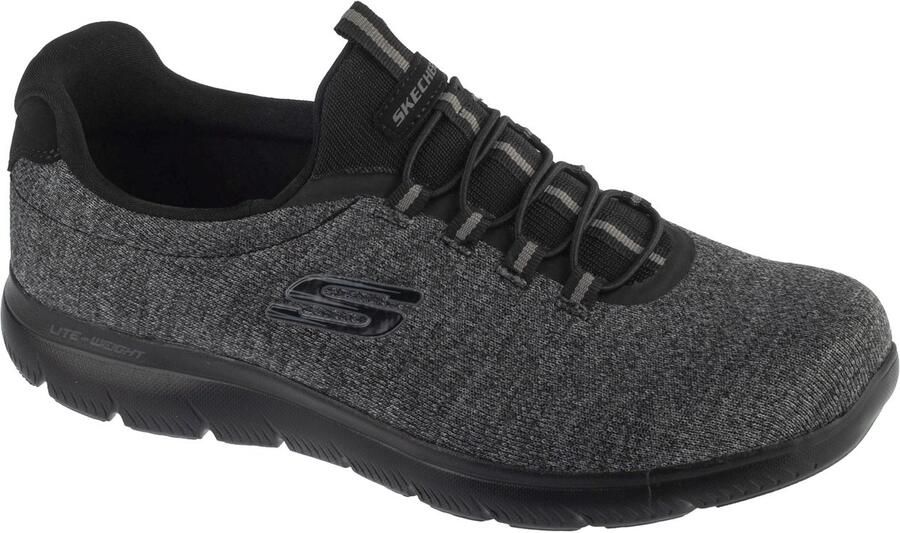 Skechers Slip-on sneakers Summits Slipper vrijetijdsschoen in comfortabele schoenwijdte