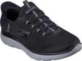 Skechers Sport Heren SUMMITS HIGH RANGE Sneakers Instappers Vegan 232457 zwart - Zwart