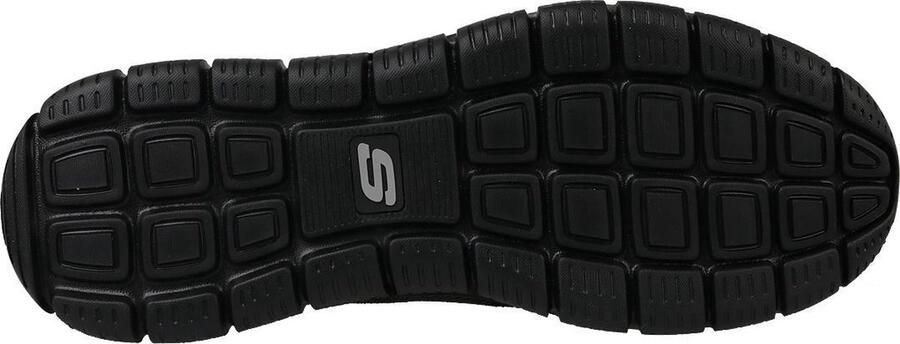 Skechers Track Bucolo 52630-BBK Mannen Zwart Trainingschoenen Sportschoenen - Foto 4