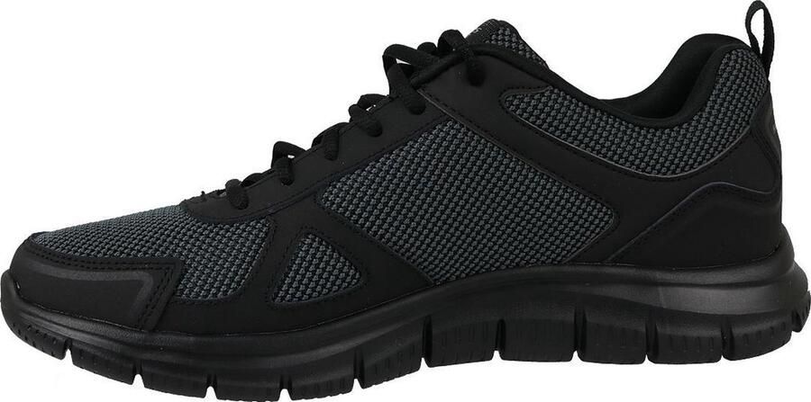 Skechers Track Bucolo 52630-BBK Mannen Zwart Trainingschoenen Sportschoenen - Foto 2