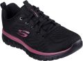Skechers Sneakers Graceful Get Connected Vrijetijdsschoen lage schoen veterschoen geschikt voor de wasmachine - Zwart