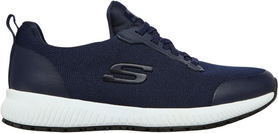 Skechers Werkschoenen SQUAD SR sneakers voor horeca & zorg met gepolsterde schacht