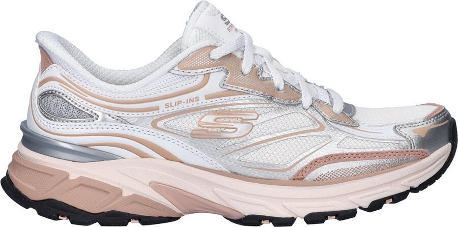 Skechers Hands Free Slip-Ins Stamina Sport dames sneaker Zilver