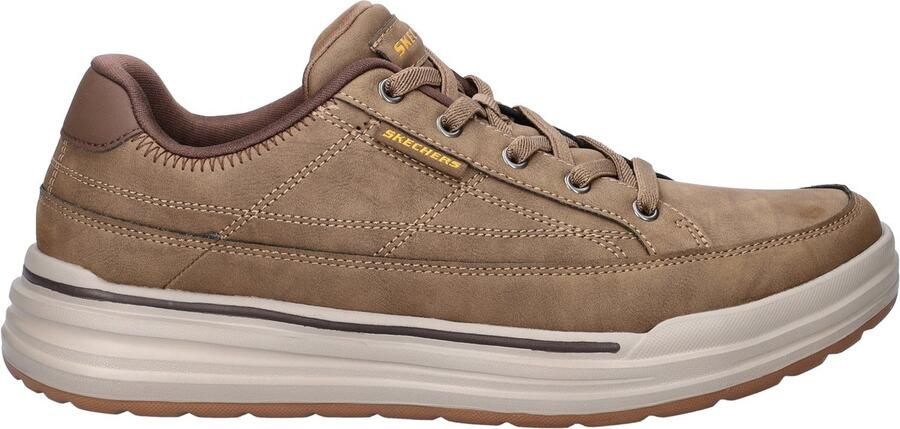 Skechers Sterling heren sneaker Bruin