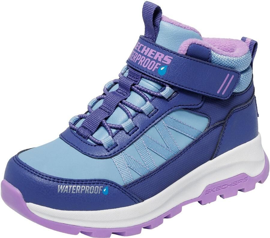Skechers Storm Blazer Arctic Mass kinder winterlaarzen 303493L blauw paars