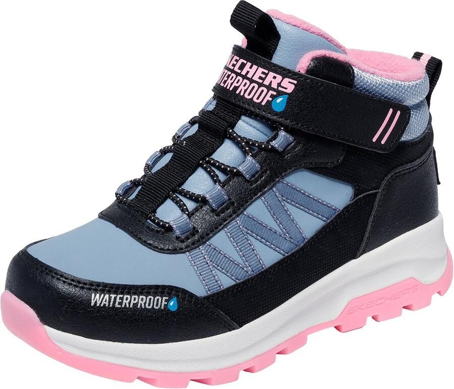 Skechers Storm Blazer Arctic Mass kinder winterlaarzen 303493L zwart roze