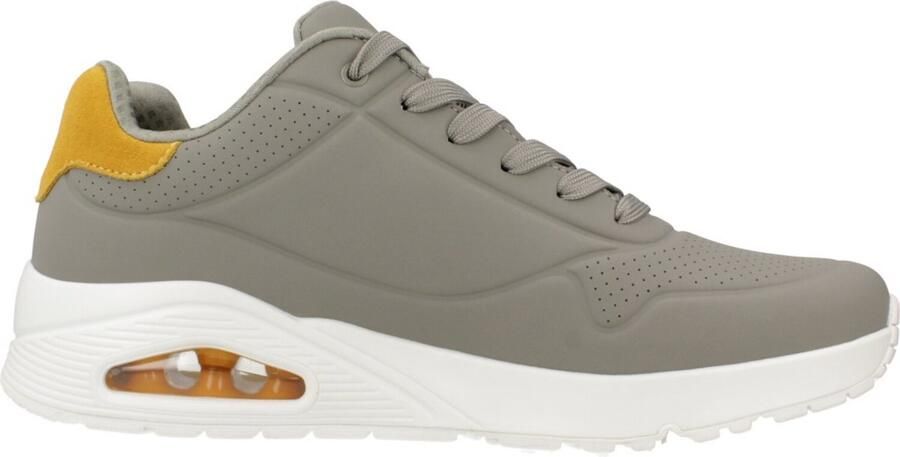 Skechers Street Uno Suited on Air Herensneakers 183004 GRYL groen geel
