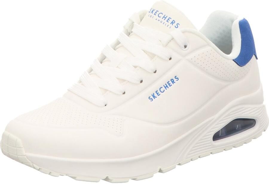 Skechers Sneakers UNO-SUITED ON AIR vrijetijdsschoen lage schoen veterschoen met modieuze sleehak