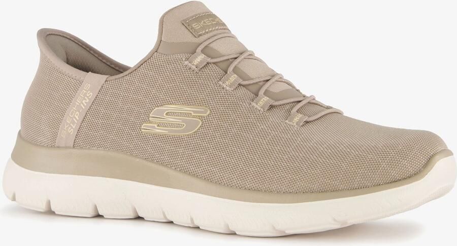 Skechers Slip-on sneakers SUMMITS-CLASSY NIGHT Slippers vrijetijdsschoen met comfortabele hielkussenfunctie - Foto 2