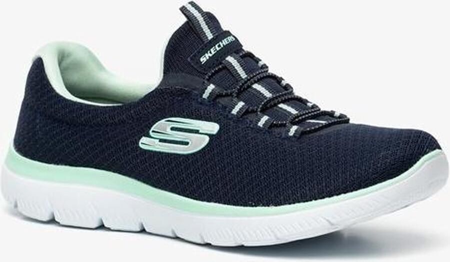 Skechers Slip-on sneakers Summits Vrijetijdsschoen comfortabele schoen met schokabsorberende tussenzool