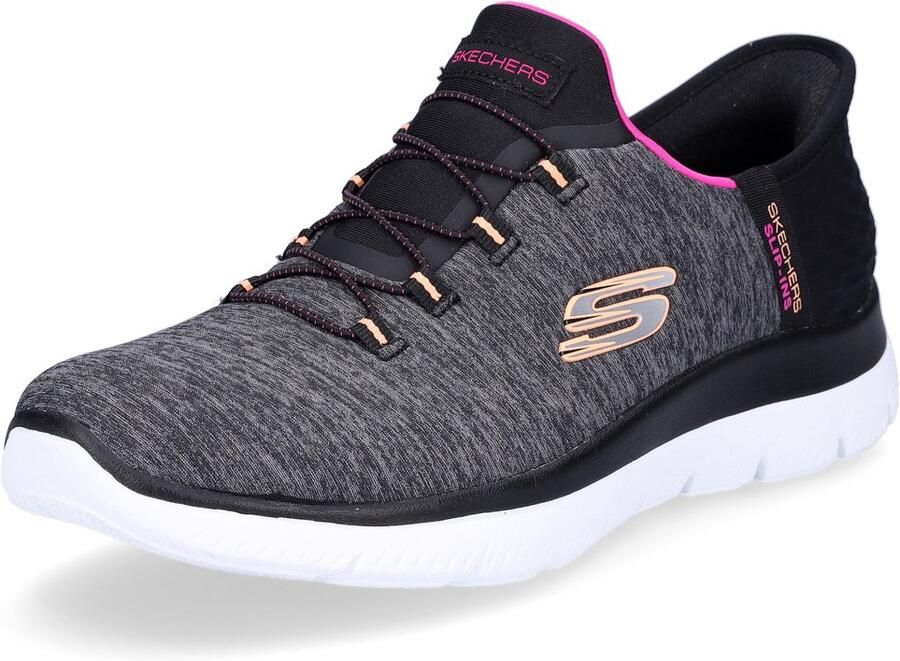Skechers Instappers SUMMITS DAZZLING HAZE Slip-ins sneaker vrijetijdsschoen met subtiele contrastdetails