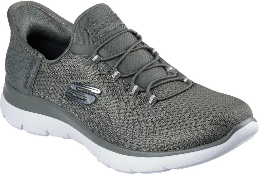 Skechers SUMMITS-DIAMOND DREAM Dames Instappers Olijf
