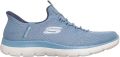 Skechers Slip-on sneakers Summits Vrijetijdsschoen met slip-ins - Blauw