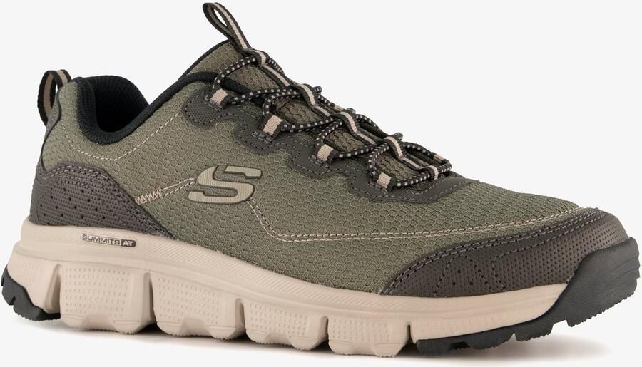 Skechers Summits heren wandelschoenen cat. A Groen Extra comfort Memory Foam