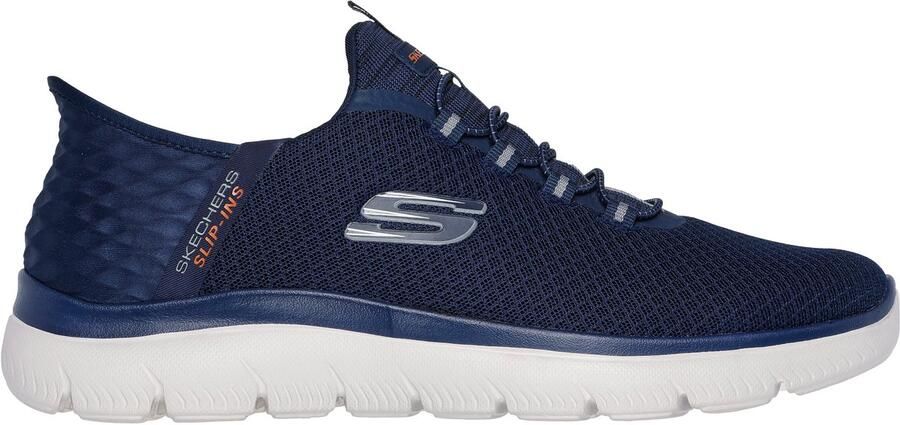 Skechers Slip-on sneakers SUMMITS-HIGH RANGE vrijetijdsschoen met slip-in hiel voor een gemakkelijke instap