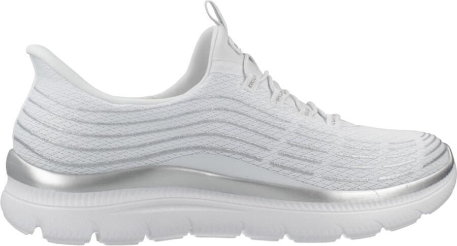 Skechers Slip-on sneakers SUMMITS PLUS-SOFT LUSTER Vrijetijdsschoen instapschoen in vegan uitvoering