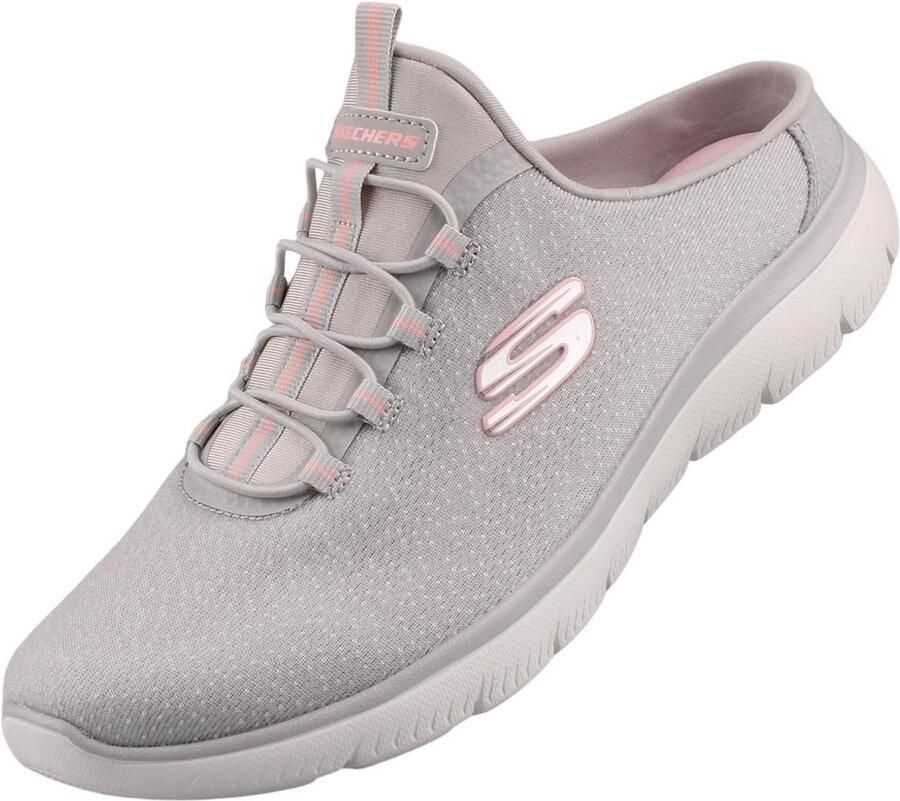 Skechers Summits Simply Sweet damessabot lichtgrijs