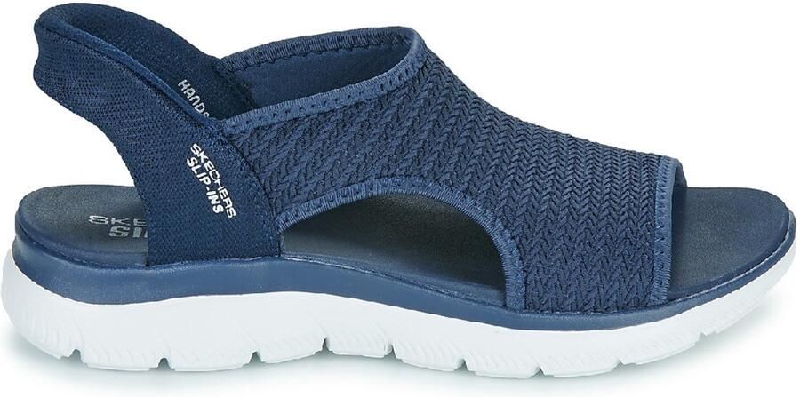 Skechers summits sandal sweetly evolved navy Kleur Blauw)