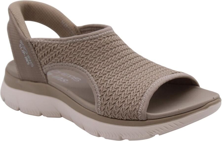 Skechers Platte sandalen SLIP INS SUMMITS SWEETLY EVOLVED