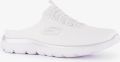 Skechers Sabots SUMMITS SWIFT STEP Zomerschoen slippers instapschoen in vegan uitvoering - Wit