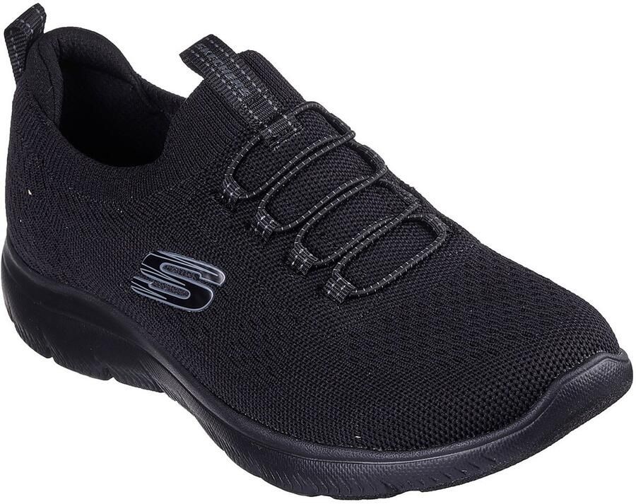 Skechers Slip-on sneakers Summits vrijetijdsschoen lage schoen slipper met flexibele tractionloopzool