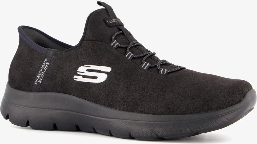 Skechers Slip-on sneakers Summits Slipper vrijetijdsschoen lage schoen in vegan uitvoering