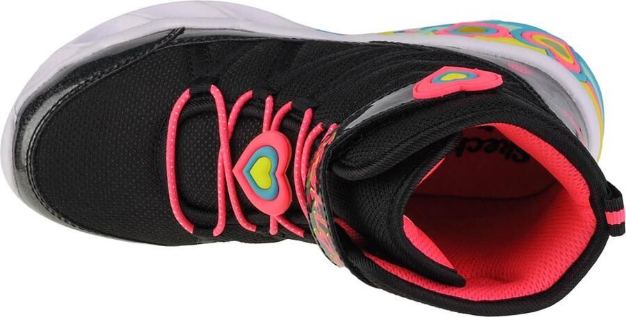 Skechers Sweetheart Lights 302661L-BKHP voor meisje Zwart Laarzen Sneeuw - Foto 3