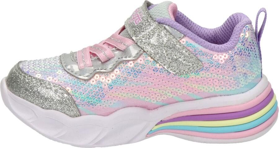 Skechers SWEETHEART LIGHTS -LETS SHINE Meisjes Sneakers - Foto 6