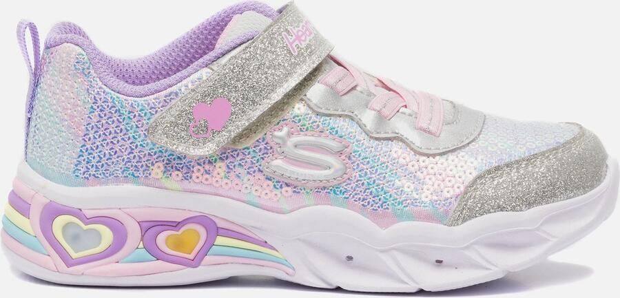 Skechers SWEETHEART LIGHTS -LETS SHINE Meisjes Sneakers - Foto 9