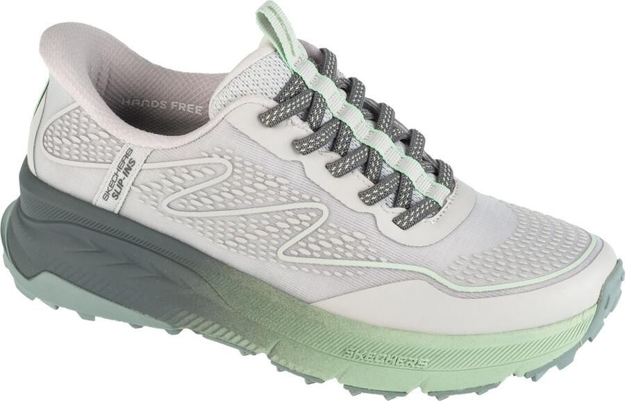 Skechers Fitness Schoenen Slip-ins Switch Back Mist 180157-GYGR Gray Green