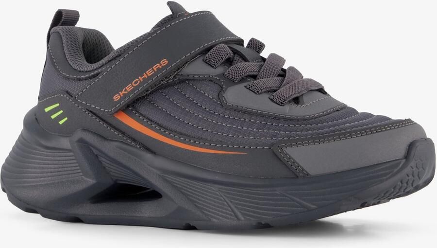 Skechers Tidal-Tech jongens sneakers grijs zwart
