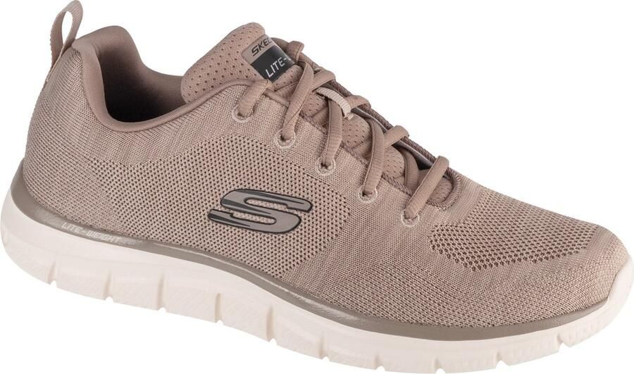 Skechers Sneakers TRACK Vrijetijdsschoen lage schoen veterschoen met gewatteerde binnenzool