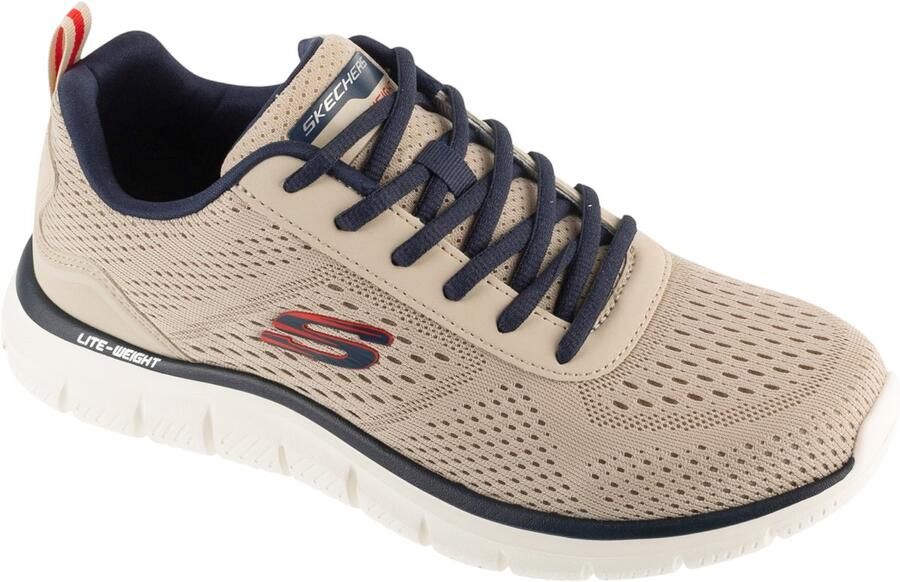 Skechers Track Leshur Mannen Beige Sneakers