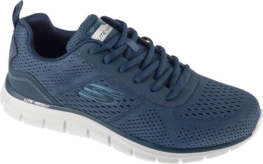 Skechers Buty Męskie TRACK LESHUR 232758-BLU Niebieskie sneakers heren blauw - Foto 2