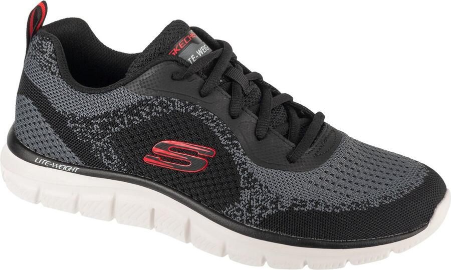 Skechers Track Leshur Mannen Zwart Sneakers