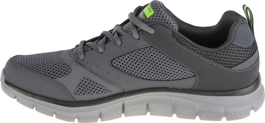 Skechers Track-Syntac 232398-CHAR Mannen Grijs Sneakers Sportschoenen