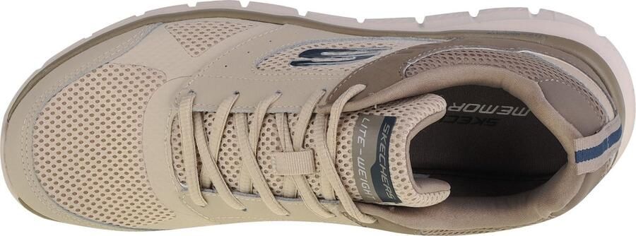 Skechers Track Syntac heren sportschoenen beige Extra comfort Memory Foam - Foto 4