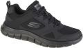 Skechers Track-Syntac Mannen Zwart Sneakers - Zwart
