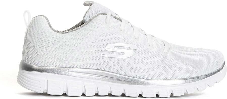 Skechers Graceful Get Connected Vrouwen Wit Sneakers
