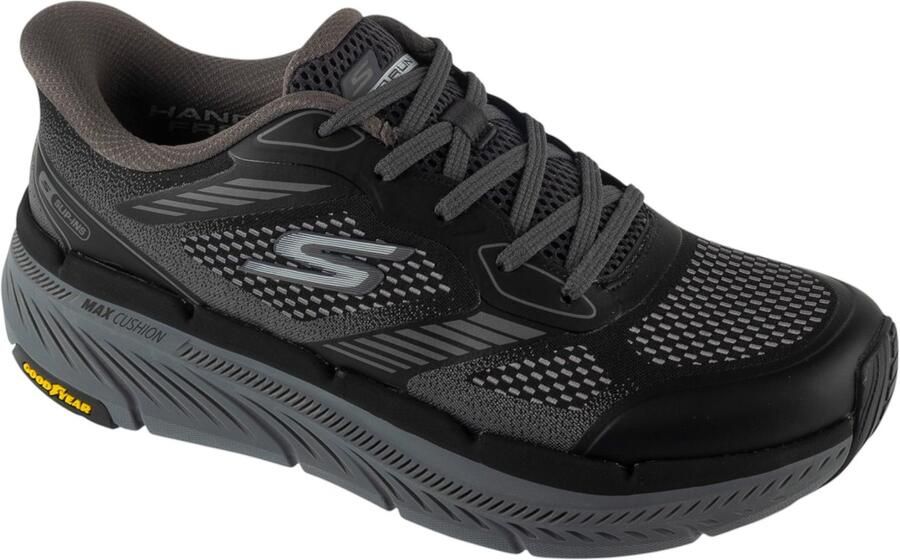 Skechers Slip-Ins: Max Cushioning Premier 2.0 Leigh Mannen Zwart Hardloopschoenen