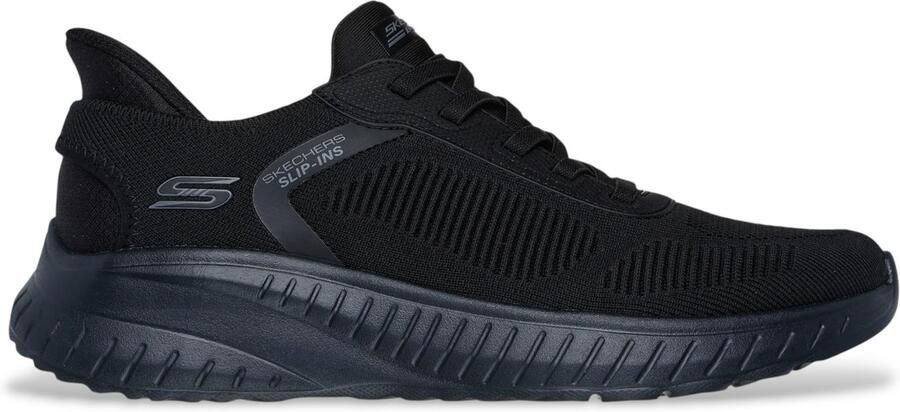 Skechers Heren Slip-Ins BOBS Sport Squad Chaos Sneaker 118312 BBK Black