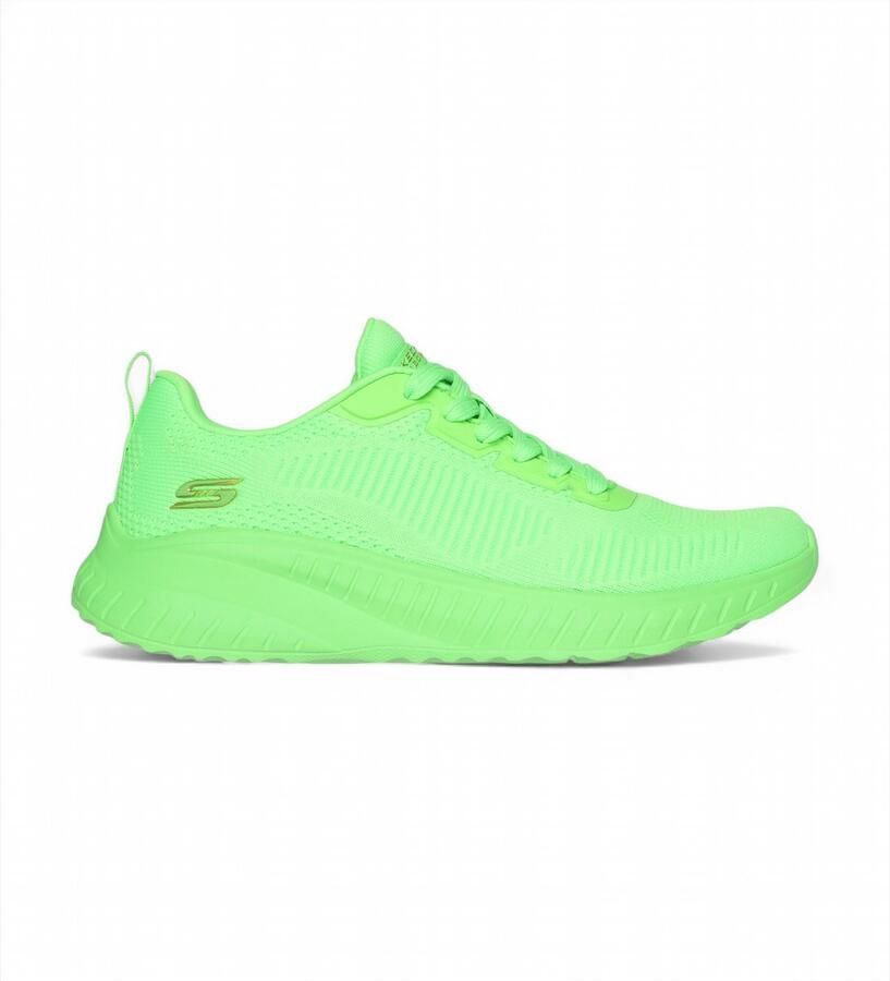 Skechers Sneakers BOBS SQUAD CHAOS-COOL RYTHMS brei sneakers veterschoen in vegan uitvoering - Foto 2