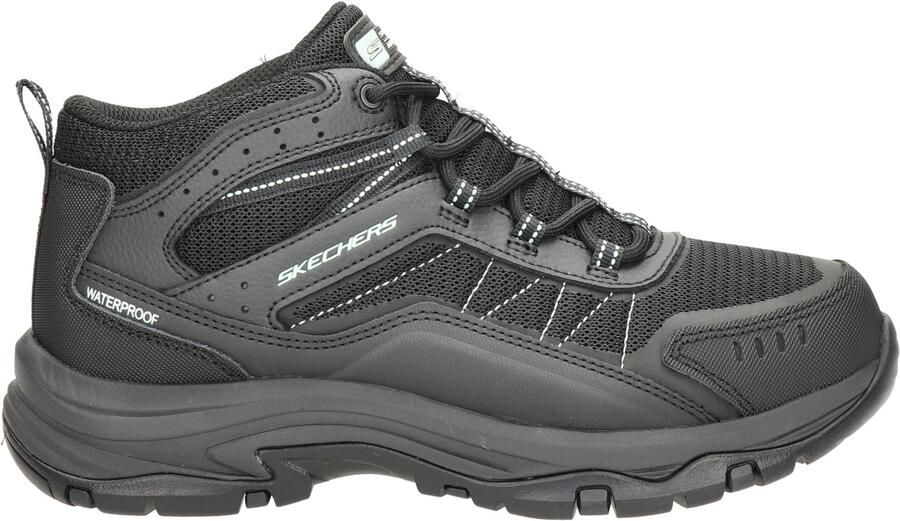 Skechers Trego Ashaway dames wandelschoenen Zwart