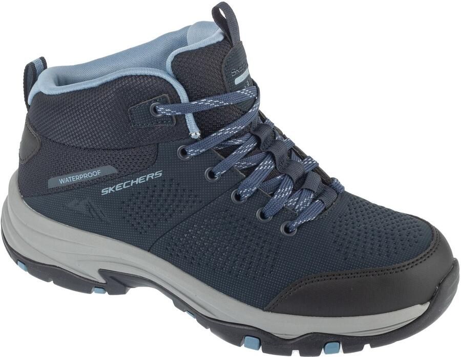 Skechers Trego Trail Destination Vrouwen Marineblauw Trekkingschoenen