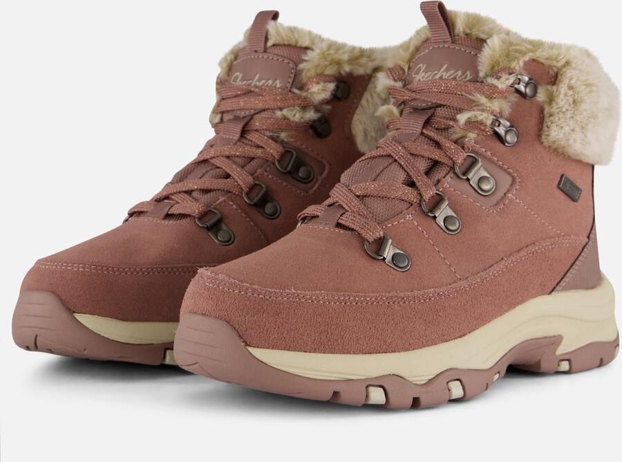 Skechers Winterlaarzen TREGO Chunky boots vrijetijdsschoen winterlaarzen met plateauzool