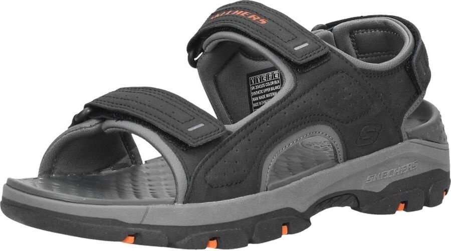 Skechers Comfortabele herensandaal met Luxefoam-voetbed Black Heren - Foto 5