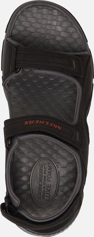 Skechers Comfortabele herensandaal met Luxefoam-voetbed Black Heren - Foto 13