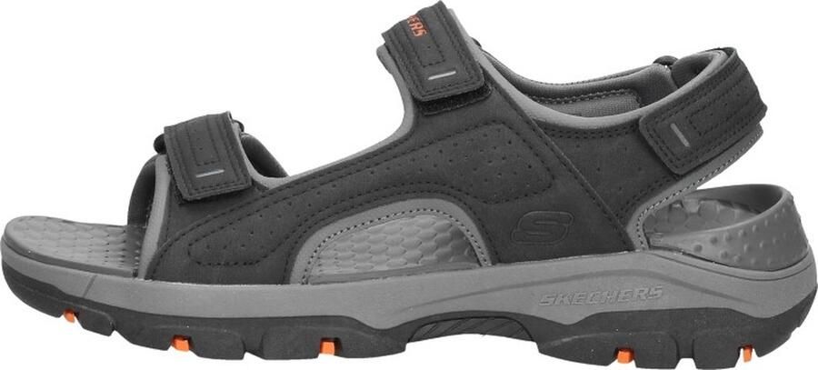 Skechers Comfortabele herensandaal met Luxefoam-voetbed Black Heren - Foto 9