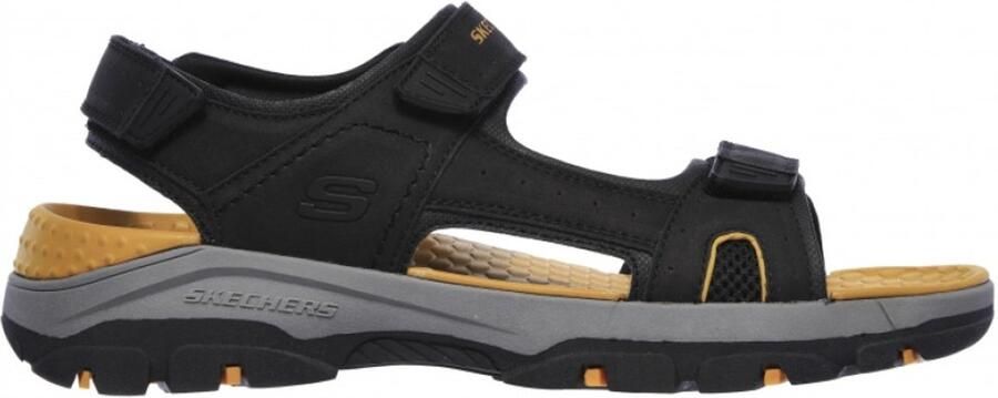 Skechers Tresmen-Hirano 204106-BLK Mannen Zwart Sportsandalen - Foto 2