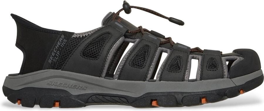 Skechers TRESMEN NORVICK Heren Sandalen Zwart